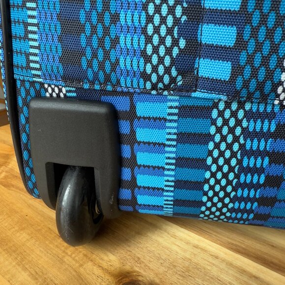 Vera Bradley On a Roll Work Bag in Cha-Cha Blue NWOT - Picture 3 of 15